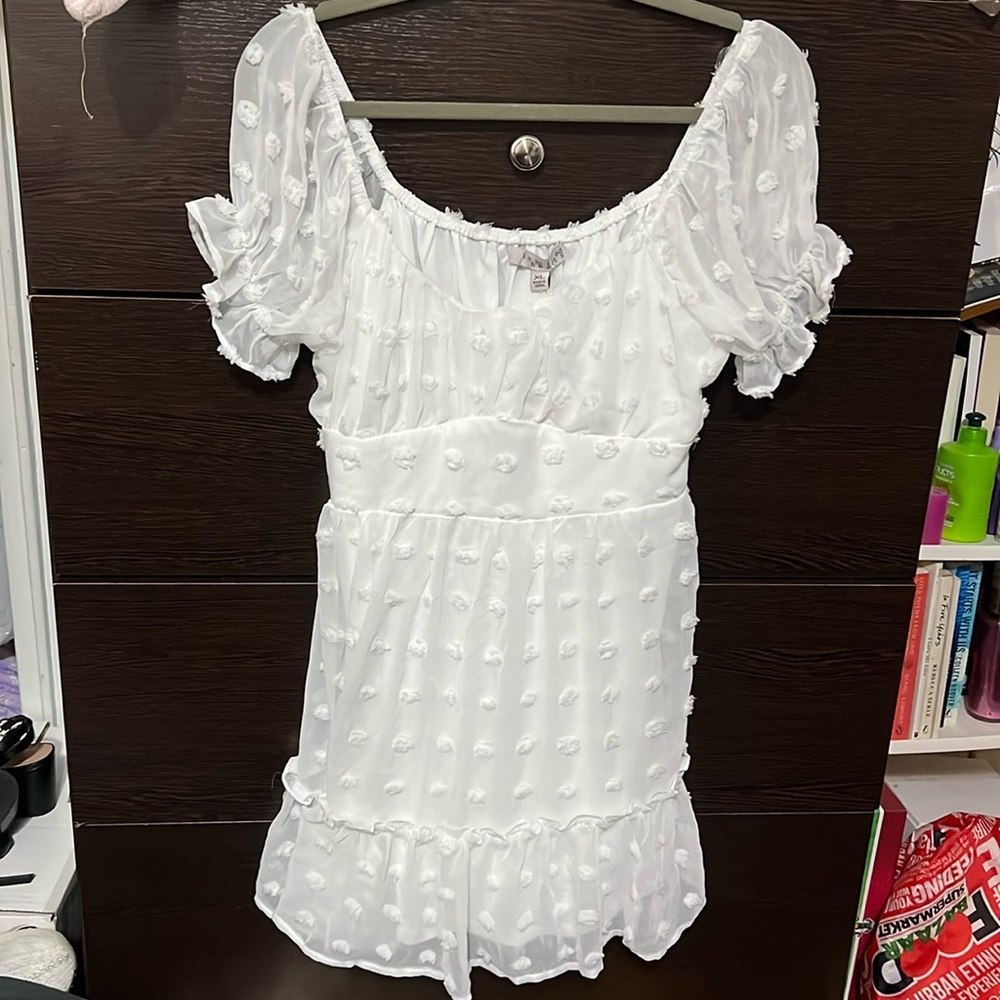 White dress